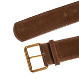 Boogzel Apparel Old Money Suede Wide Belt, view 5