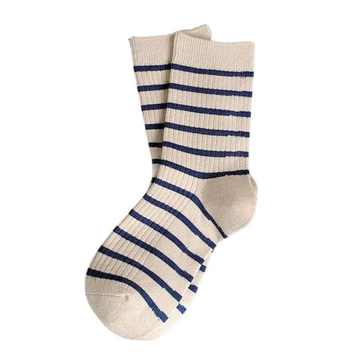 Boogzel Apparel Old Money Yacht Club Striped Socks