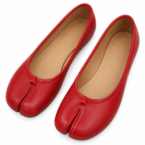 Boogzel Apparel On Your Feed Split Toe Ballet Flats
