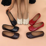 Boogzel Apparel On Your Feed Split Toe Ballet Flats, view 5