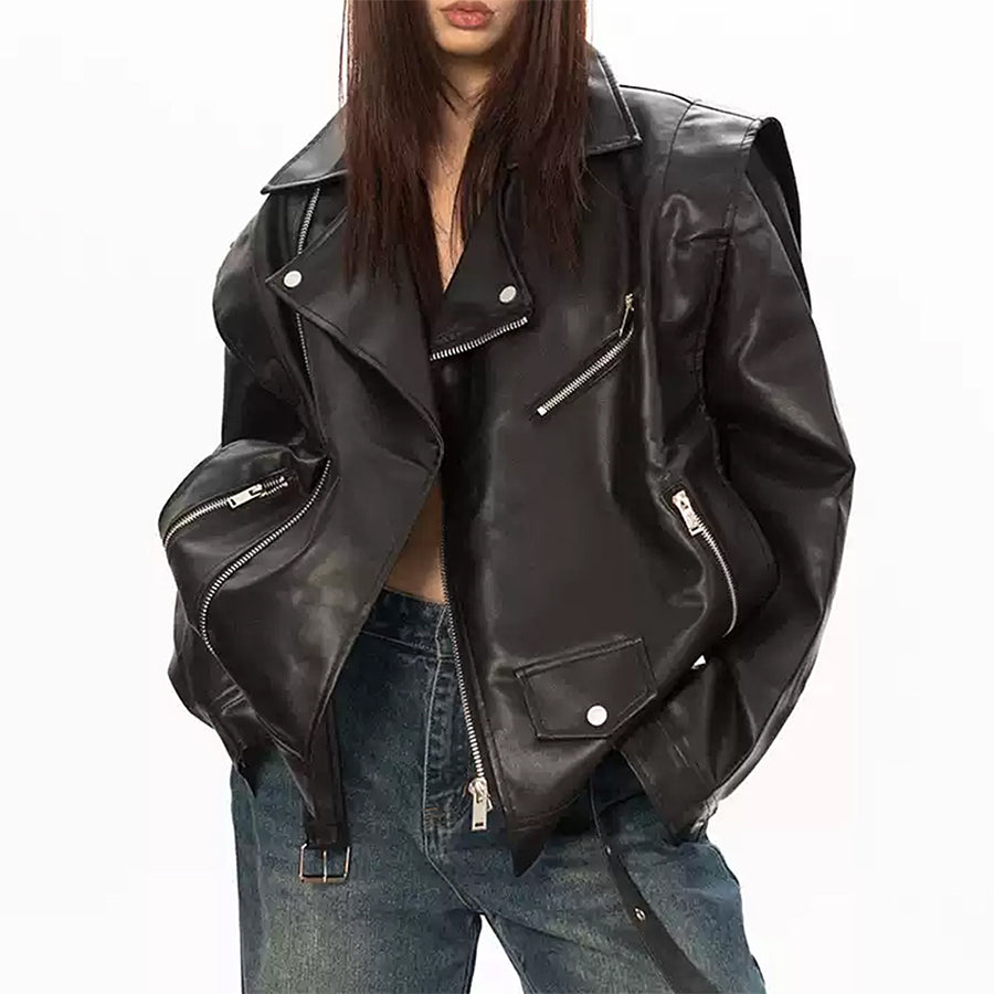 Boogzel Apparel One Way Ticket Moto Jacket