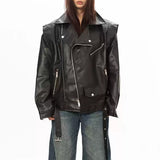 Boogzel Apparel One Way Ticket Moto Jacket, view 2