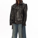 Boogzel Apparel One Way Ticket Moto Jacket, view 3