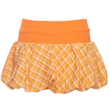 Boogzel Apparel Orange Checkered Bubble Skirt, view 2