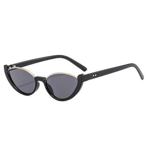 Boogzel Apparel Outta Town Half Rimmed Sunglasses