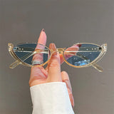 Boogzel Apparel Outta Town Half Rimmed Sunglasses, view 4