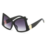 Boogzel Apparel Oversized Cat Eye Sunglasses, view 2