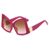 Boogzel Apparel Oversized Cat Eye Sunglasses, view 3