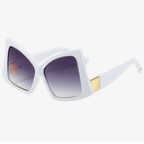 Boogzel Apparel Oversized Cat Eye Sunglasses, view 4