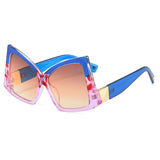 Boogzel Apparel Oversized Cat Eye Sunglasses, view 6