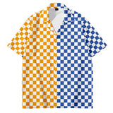 Boogzel Apparel Oversized Checkered Button-Up Shirt, view 3