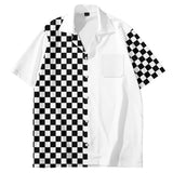 Boogzel Apparel Oversized Checkered Button-Up Shirt, view 4