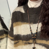 Boogzel Apparel Oversized Striped Knit Sweater, view 5