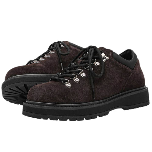 Boogzel Apparel Oxford Rainy Day Lace Up Platform Boots