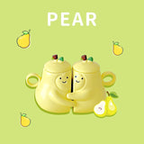 Boogzel Apparel Pair of Pear-Shaped Couple Mugs, view 2