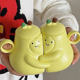 Boogzel Apparel Pair of Pear-Shaped Couple Mugs, view 5