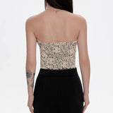 Boogzel Apparel Paisley Print Tube Top, view 3