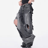 Boogzel Apparel Paparazzi Ripped Jeans, view 2