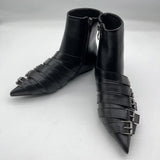 Boogzel Apparel Paris Meeting Pointed Toe Buckle Boots, view 3