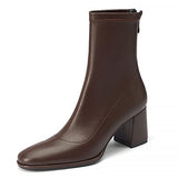 Boogzel Apparel Paris Stories Block Heel Boots, view 3