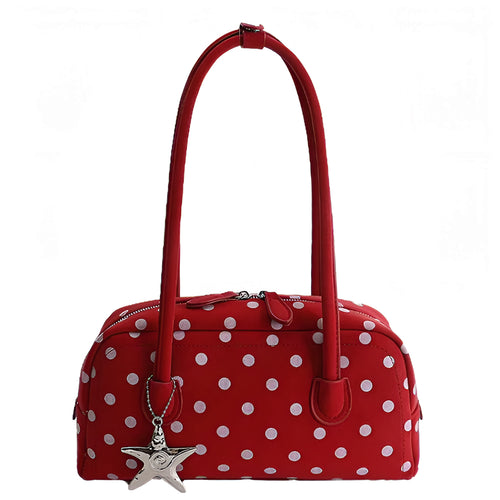 Boogzel Apparel Paris Stories Polka Dot Shoulder Bag