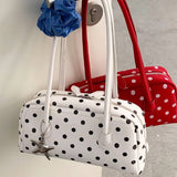 Boogzel Apparel Paris Stories Polka Dot Shoulder Bag, view 5