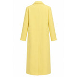 Boogzel Apparel Parisian Girl Yellow Maxi Coat, view 2