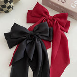 Boogzel Apparel Parisian Satin Hair Bow, view 3