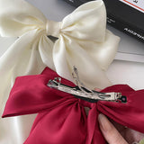 Boogzel Apparel Parisian Satin Hair Bow, view 5