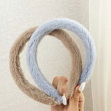 Boogzel Apparel Pastel Aesthetic Fluffy Headband, view 3