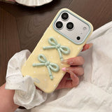 Boogzel Apparel Pastel Bows iPhone Case, view 3