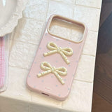 Boogzel Apparel Pastel Bows iPhone Case, view 5