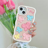 Boogzel Apparel Pastel Butterfly iPhone Case, view 2