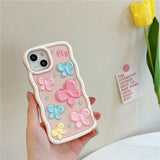 Boogzel Apparel Pastel Butterfly iPhone Case, view 4