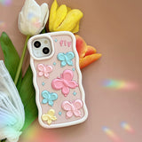 Boogzel Apparel Pastel Butterfly iPhone Case, view 6