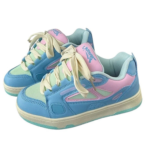 Boogzel Apparel Pastel Candy Skater Sneakers