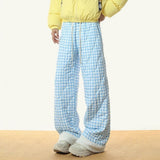 Boogzel Apparel Pastel Checkered Puffer Pants, view 2