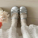 Boogzel Apparel Pastel Dreams Lace Trim Mary Jane Flats, view 2