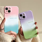 Boogzel Apparel Pastel Gradient iPhone Case, view 3