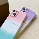 Boogzel Apparel Pastel Gradient iPhone Case, view 4
