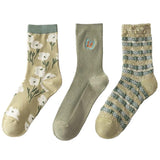 Boogzel Apparel Pastel Green Aesthetic Socks, view 2