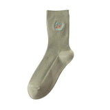 Boogzel Apparel Pastel Green Aesthetic Socks, view 6