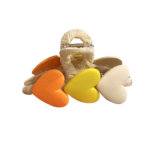 Boogzel Apparel Pastel Heart Hair Claw