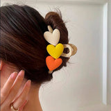 Boogzel Apparel Pastel Heart Hair Claw, view 4