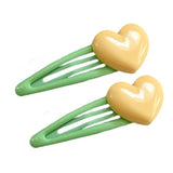 Boogzel Apparel Pastel Heart Hair Clip, view 2