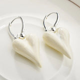 Boogzel Apparel Pastel Heart Pendant Earrings, view 5
