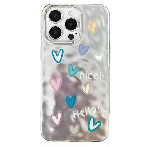 Boogzel Apparel Pastel Hearts iPhone Case