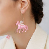 Boogzel Apparel Pastel Horse Earrings, view 3