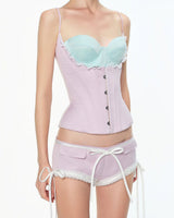 Boogzel Apparel Pastel Mermaid Top, view 3