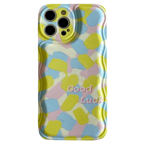 Boogzel Apparel Pastel Oil Painting iPhone Case